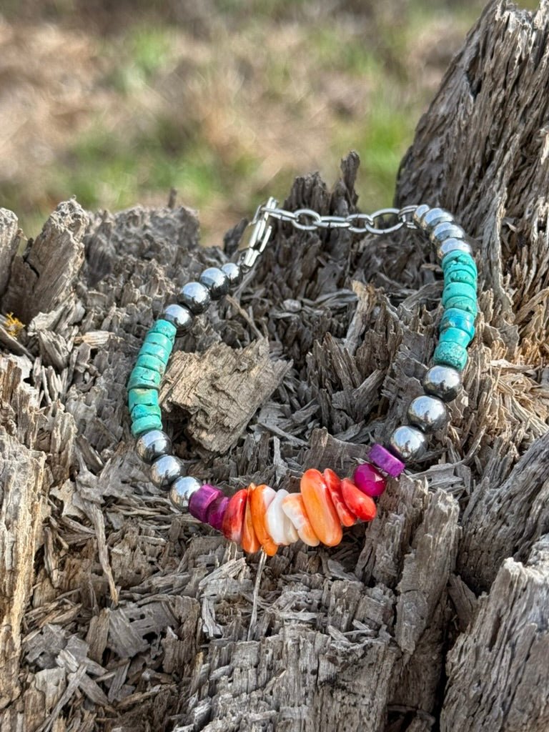 Desert Prism Beaded Bracelet