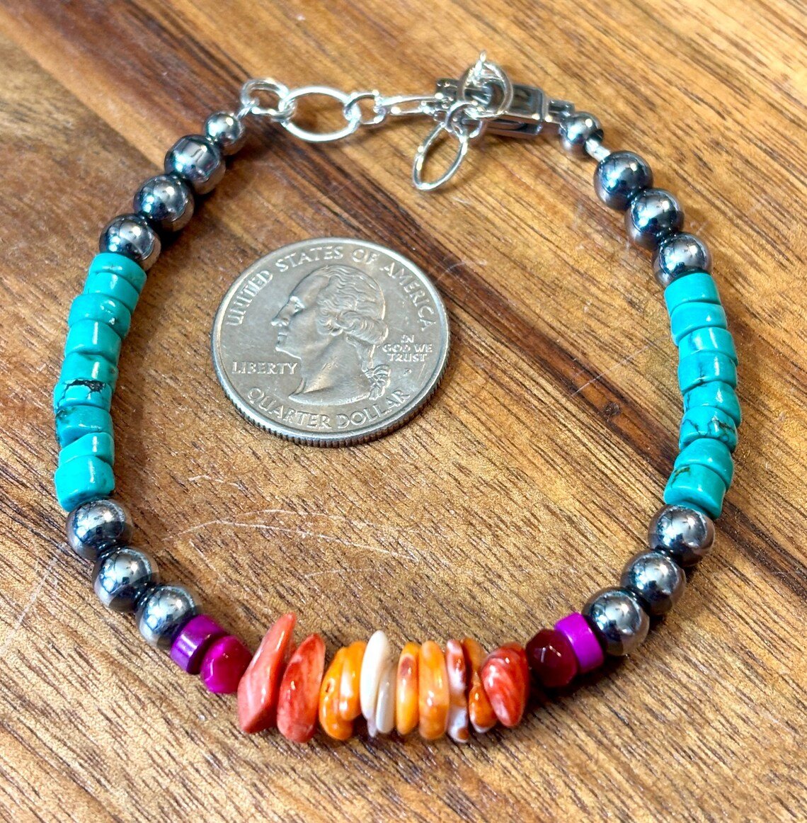 Desert Prism Beaded Bracelet