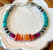 Desert Prism Beaded Bracelet