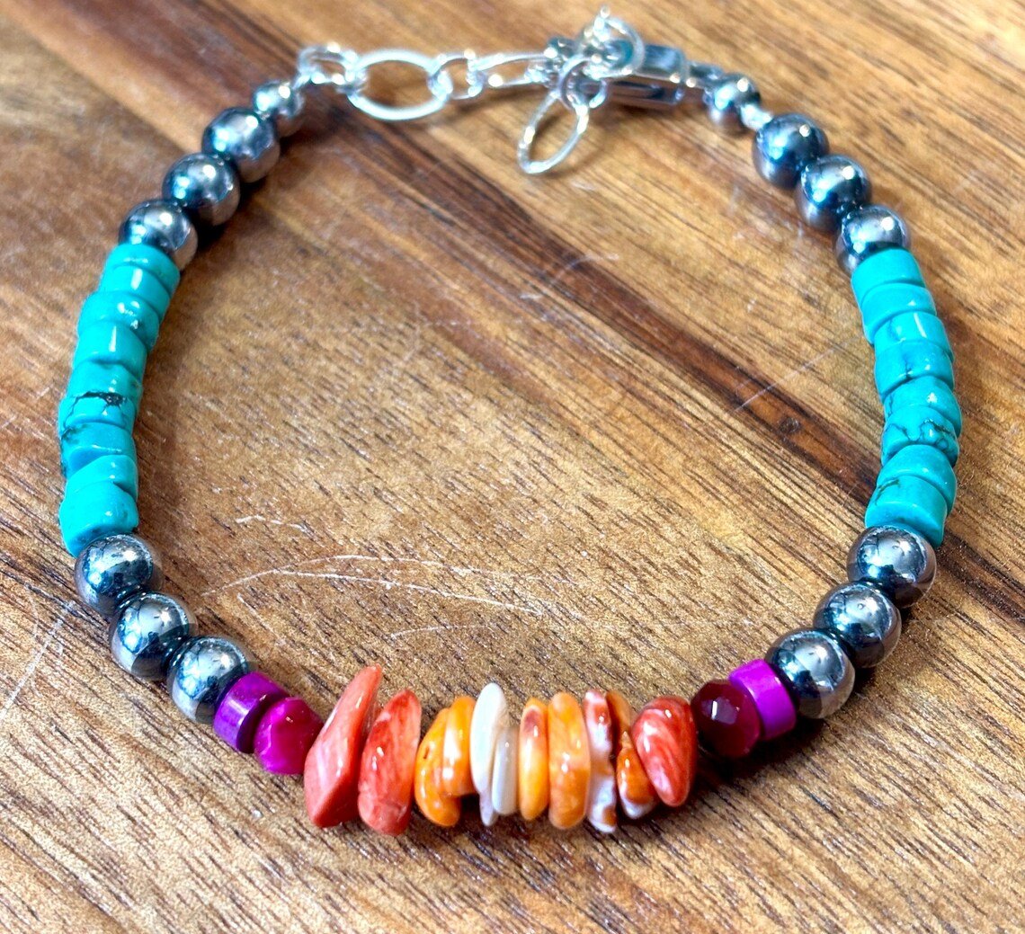 Desert Prism Beaded Bracelet