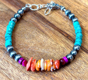 Desert Prism Beaded Bracelet