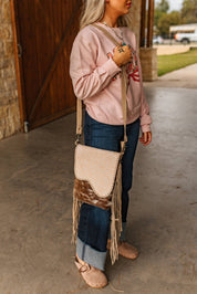 Desert Rider Fringed Crossbody Bag