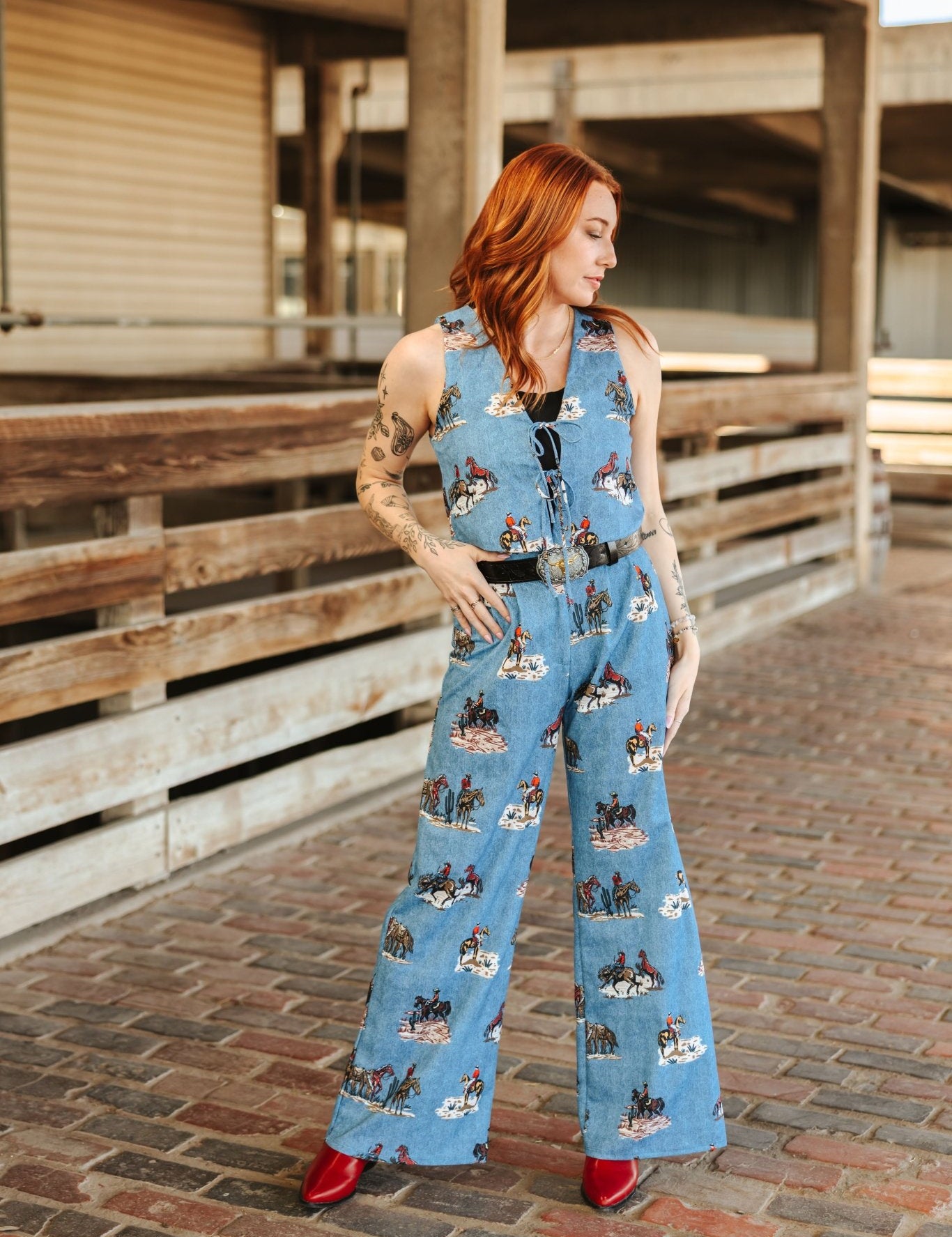 Desert Riders Wide Leg PantsS