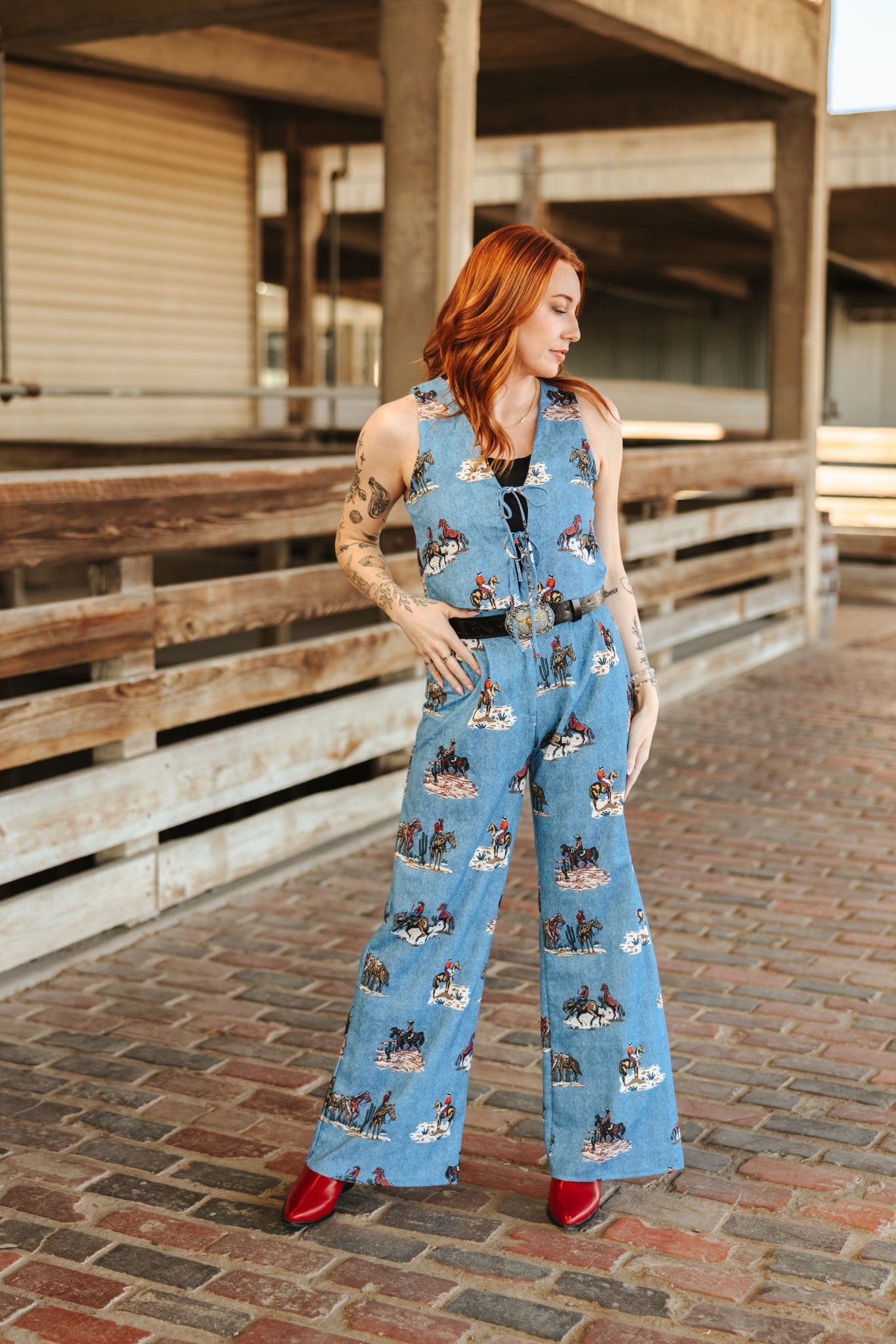 Desert Riders Wide Leg PantsS