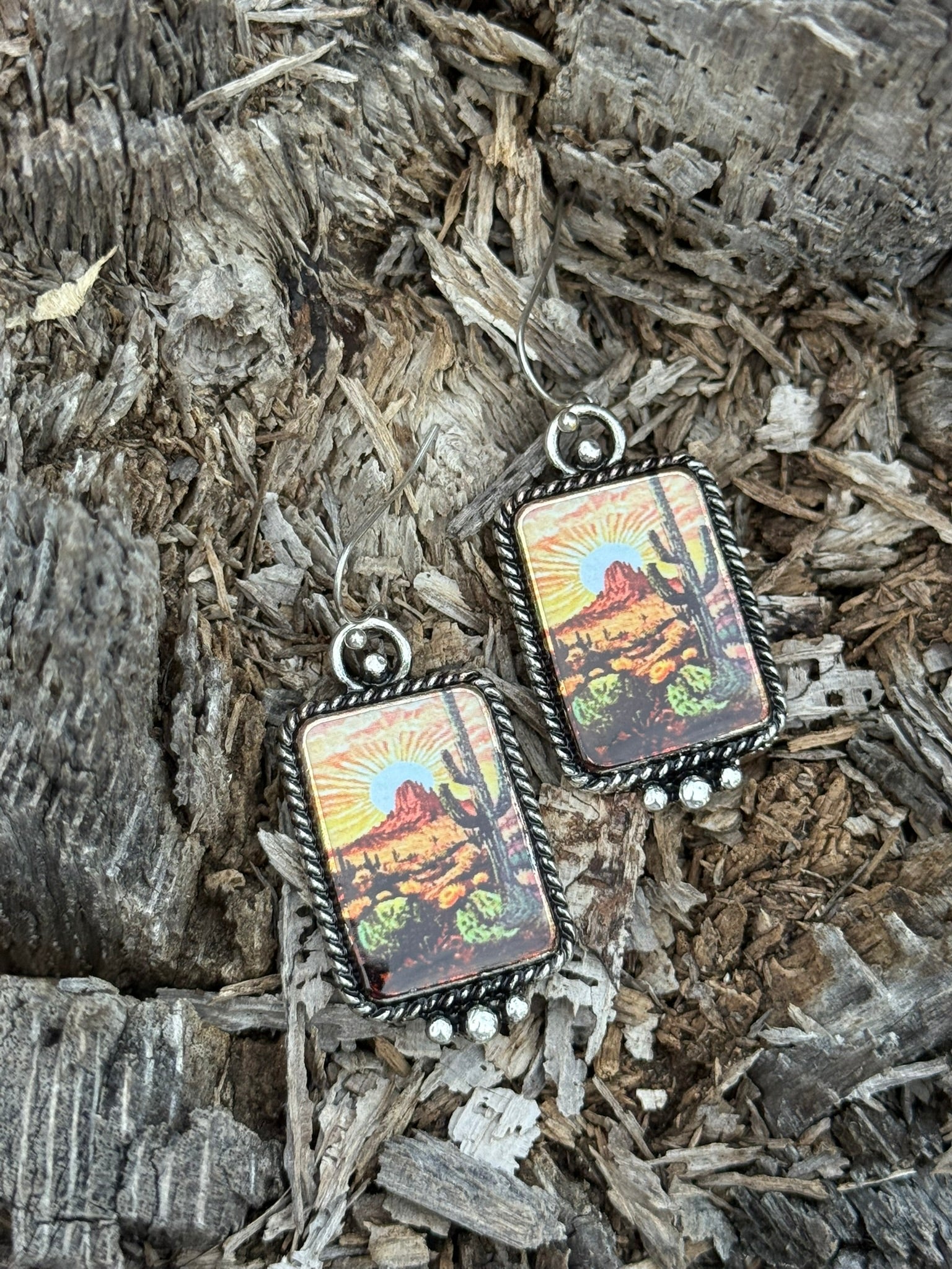 Desert Serenity Dangle Earrings