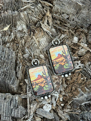 Desert Serenity Dangle Earrings
