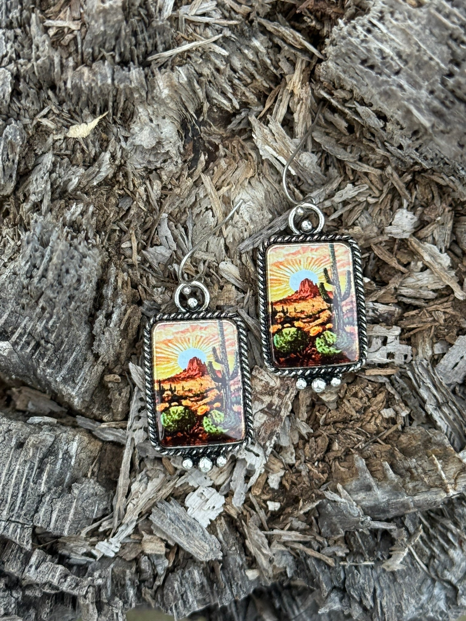Desert Serenity Dangle Earrings
