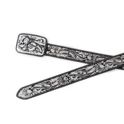 Desert Silver Moon Leather BeltS