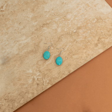 Desert Sky Oval Drop Earrings