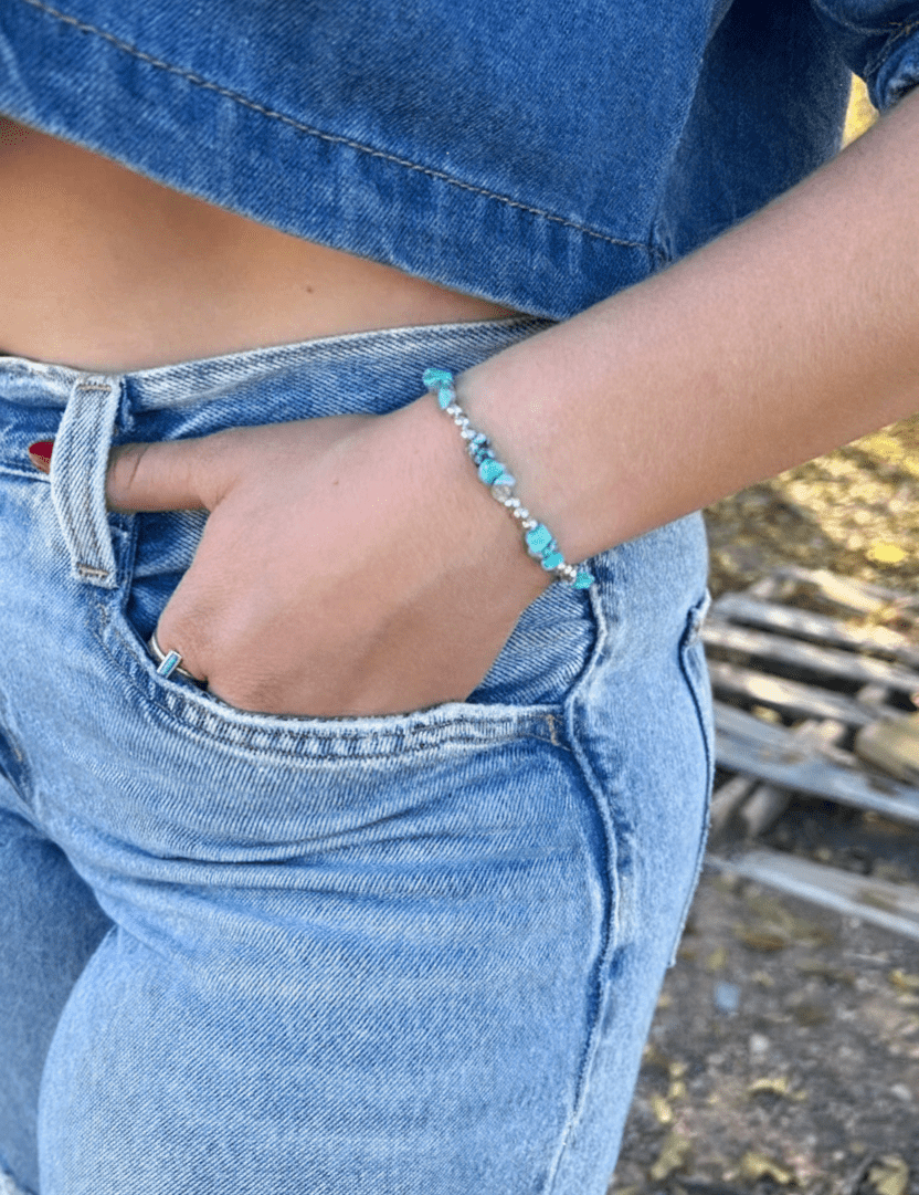 Desert Starlight Turquoise Bracelet
