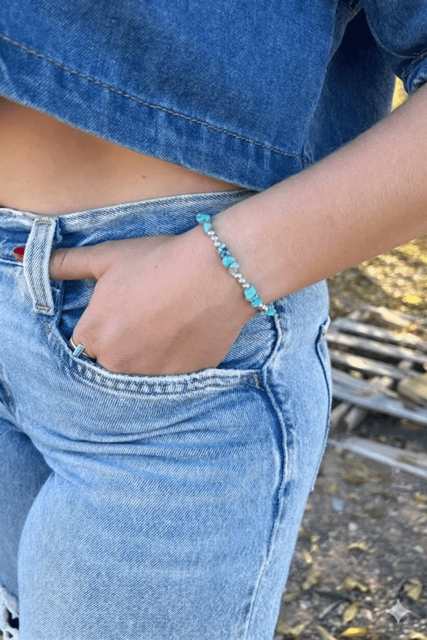 Desert Starlight Turquoise Bracelet
