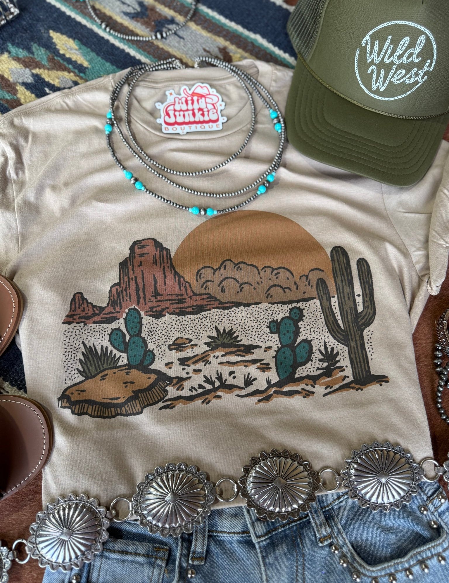 Desertscape Graphic TeeTanS