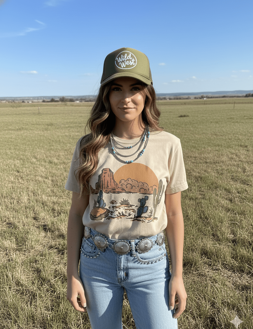 Desertscape Graphic TeeTanS