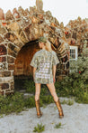 Dive Bar Beers Tree Camo Graphic TeeS