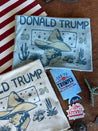 Donald Trump Desert Cowboy Graphic TeeCool GreyS