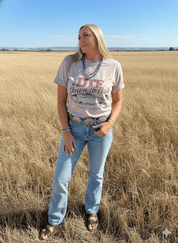 Down To Fish Graphic TeePink GravelS