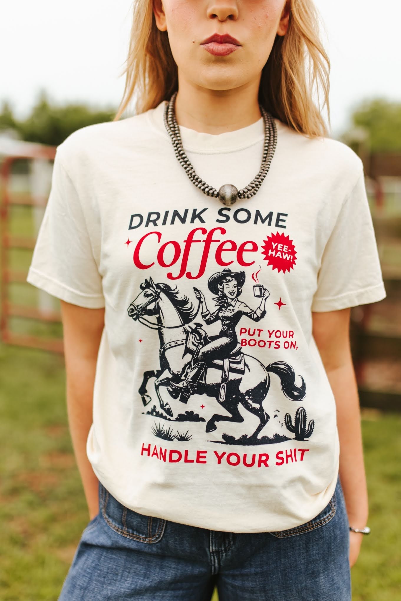 Drink Some Coffee Graphic TeeS