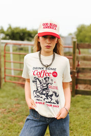 Drink Some Coffee Graphic TeeS