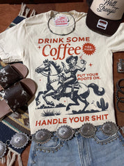 Drink Some Coffee Graphic TeeS