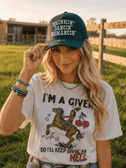 Drinkin' Dancin' Romancin' Trucker Hat