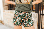 Duck Camo High Rise ShortsS