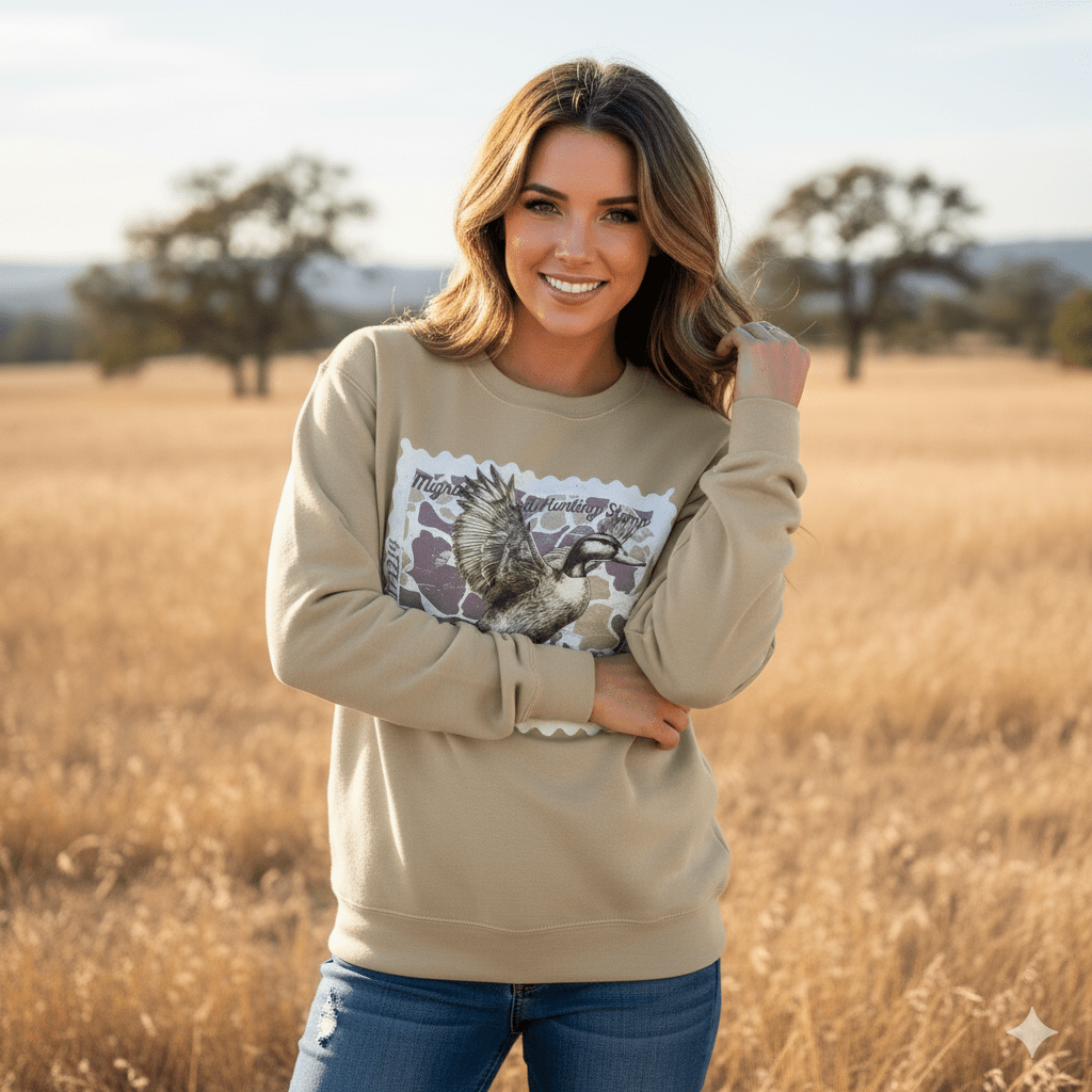 Duck Stamp Graphic SweatshirtSandS