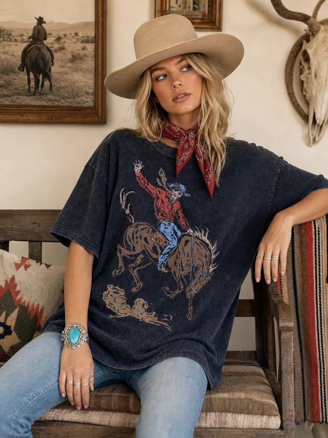 Dust & Glory Oversized Graphic TeeS/M
