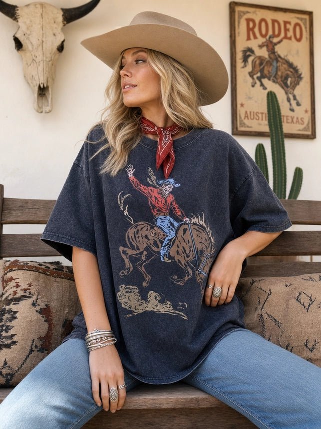 Dust & Glory Oversized Graphic TeeS/M