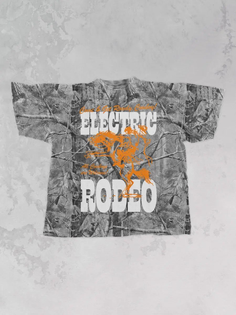 Electric Rodeo Oversized Graphic TeeXS/S