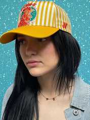 F - Caw - F Embroidered Trucker Hat
