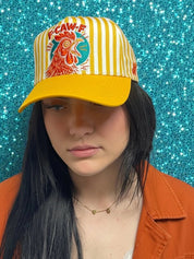 F - Caw - F Embroidered Trucker Hat