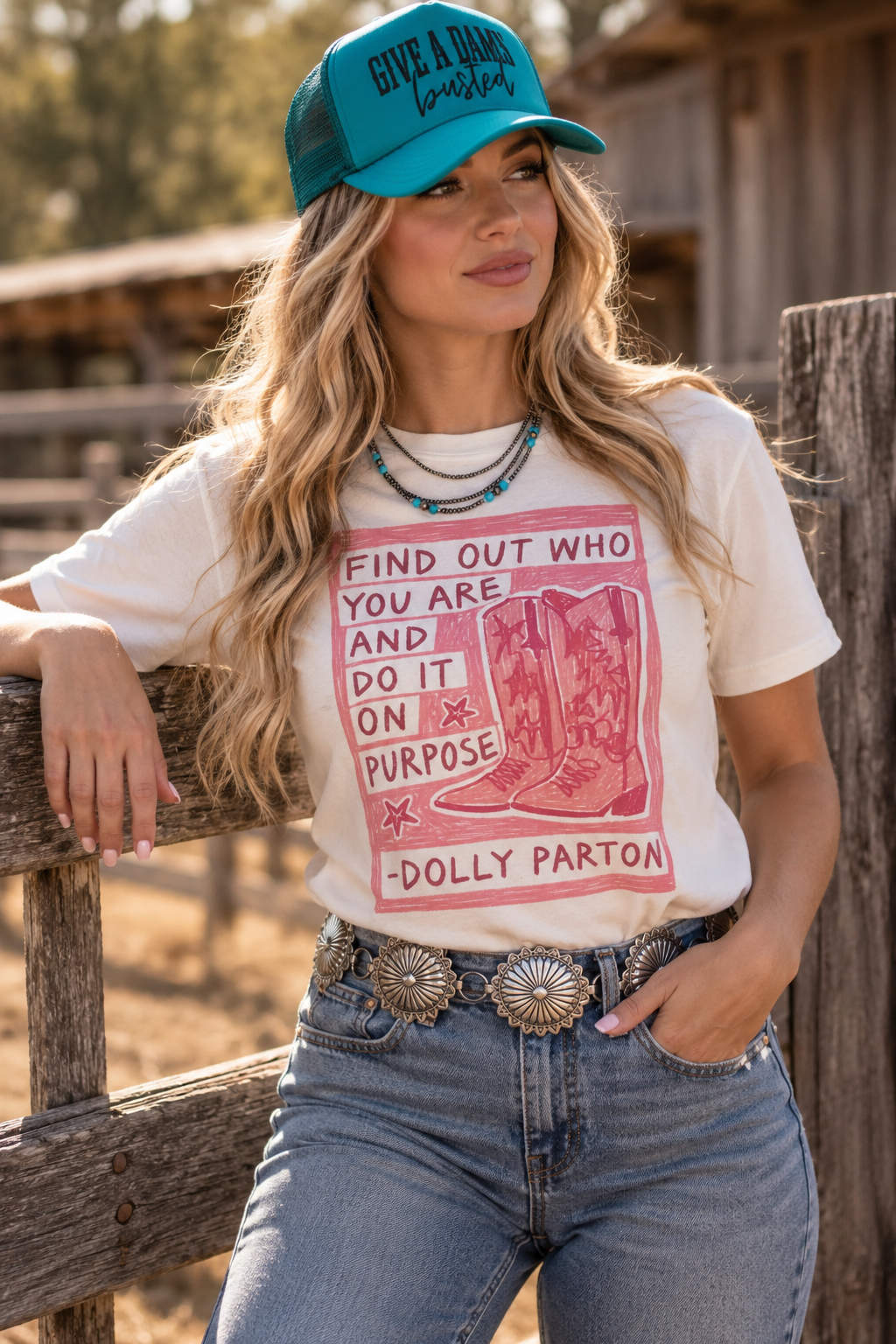 Find Out Who You Are Western Graphic TeeWhiteS