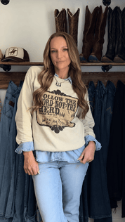 Follow The Word Not The Herd Graphic SweatshirtSandS