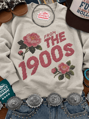 From The 1900s Graphic SweatshirtSandS