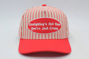 Gaslighting's Not Real Embroidered Trucker Hat