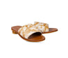 Genuine Cowhide Sandals - CaramelMulti6