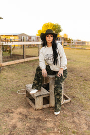 Giddy Up Twisted Rope Graphic SweatshirtSandS