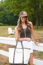 Give Thanks Embroidered Trucker Hat
