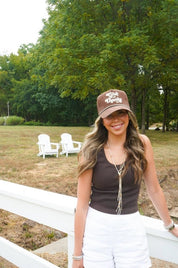 Give Thanks Embroidered Trucker Hat