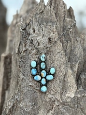 Golden Hills Cactus Necklace