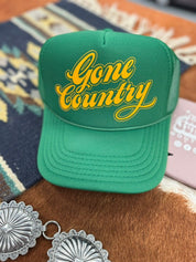 Gone Country Trucker Hat - Green