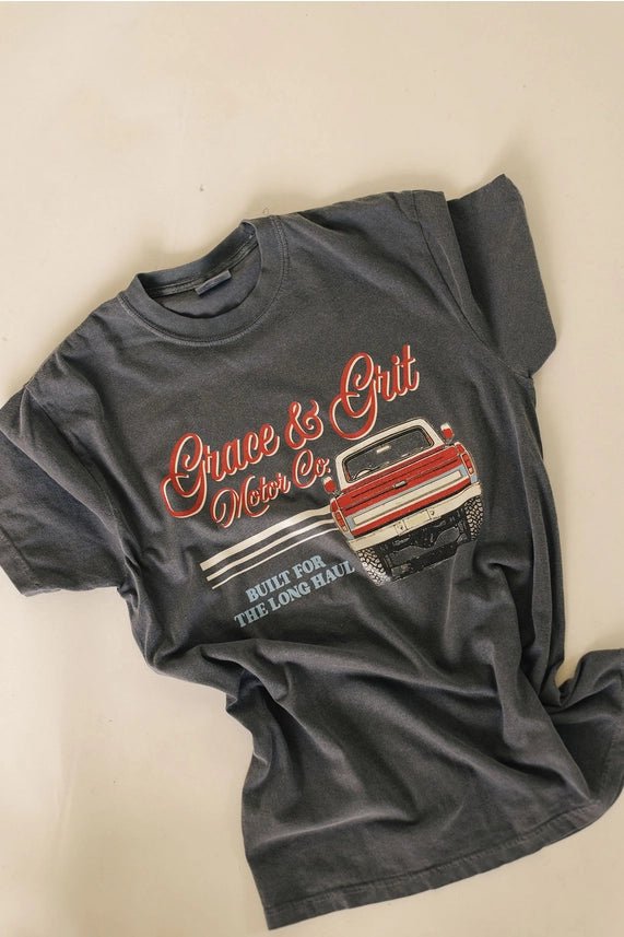 Grace & Grit Motor Co. Graphic TeeS