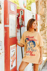 Great American Drinking Team Oversized Graphic TeeXS/S