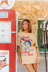 Great American Drinking Team Oversized Graphic TeeXS/S