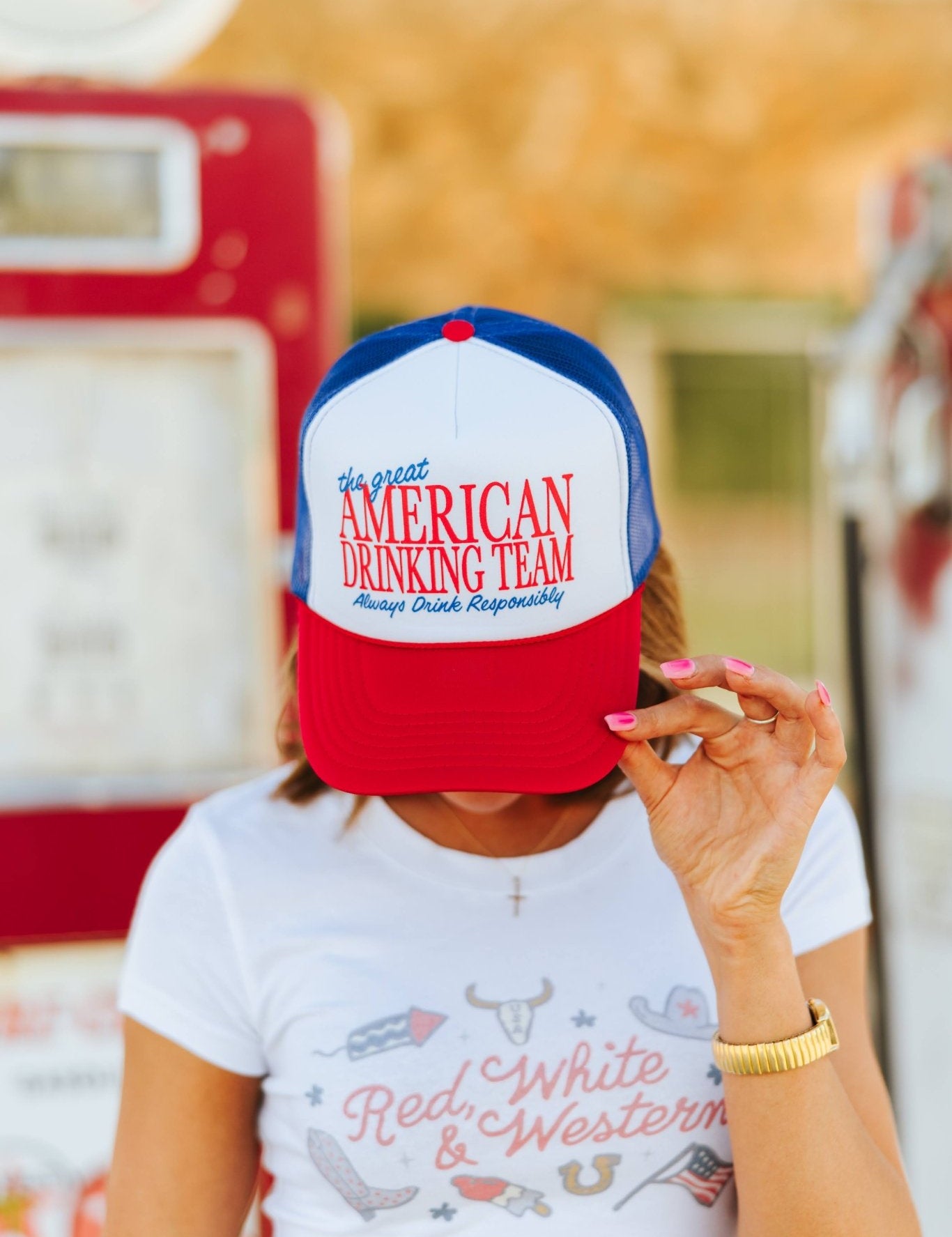 Great American Drinking Team Trucker Hat