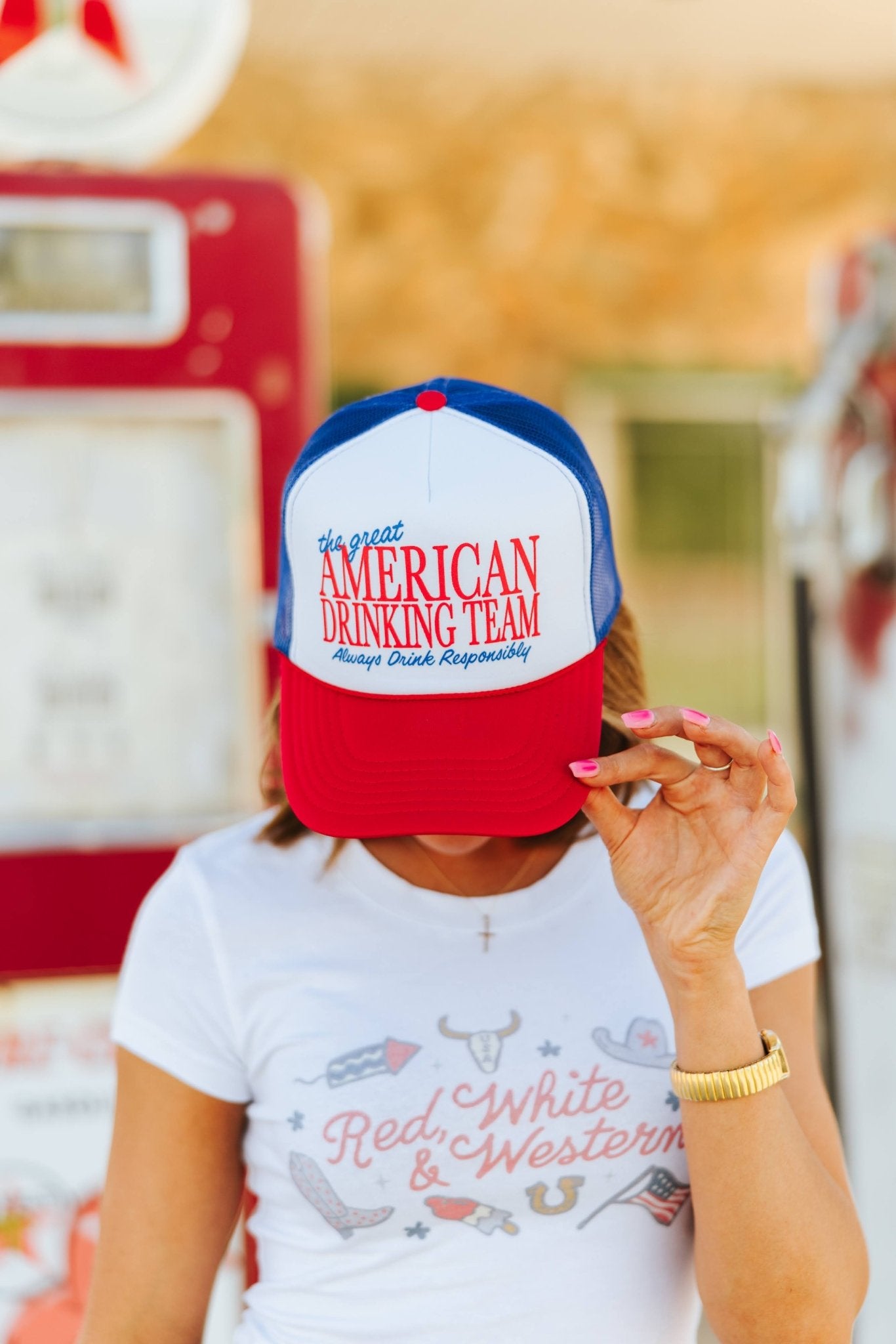 Great American Drinking Team Trucker Hat