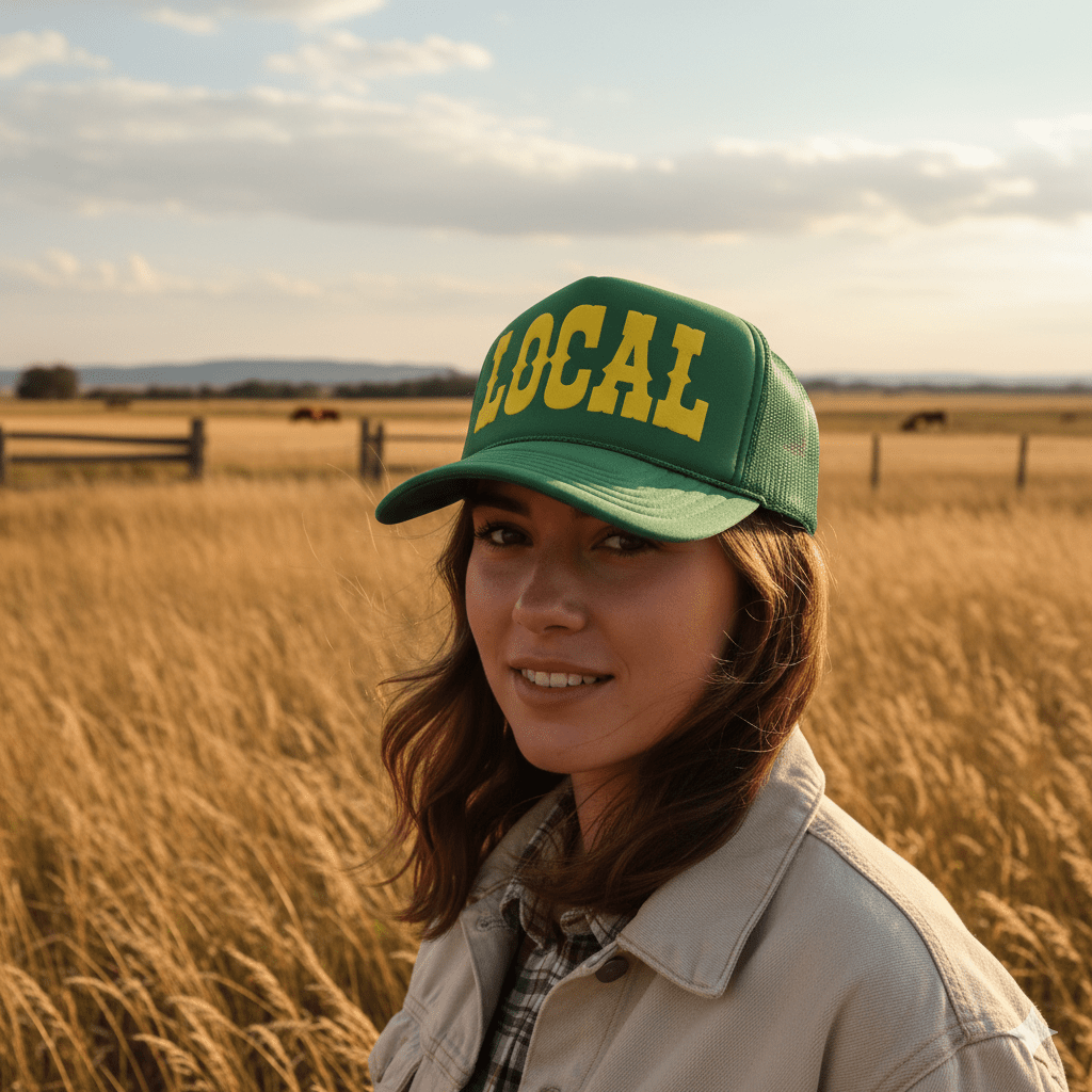 Green Local Trucker Hat