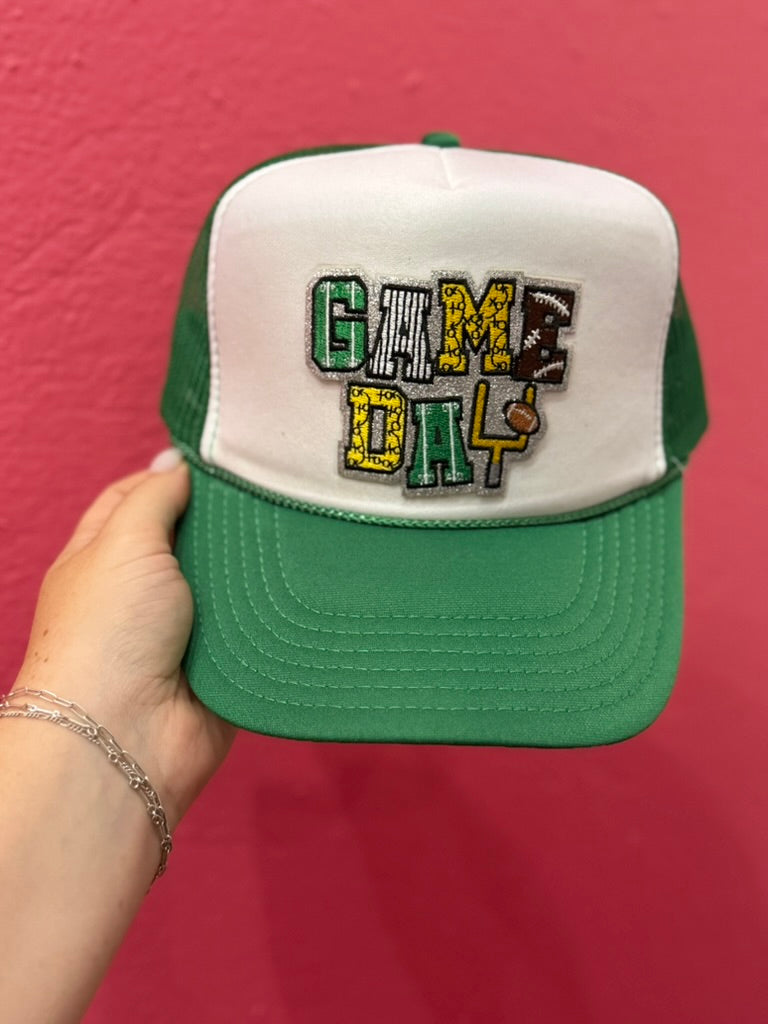Gameday Patch Trucker HatGreen
