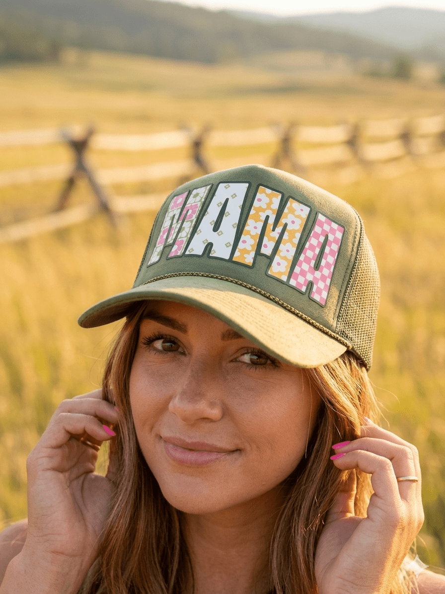 Groovy Mama Trucker Hat
