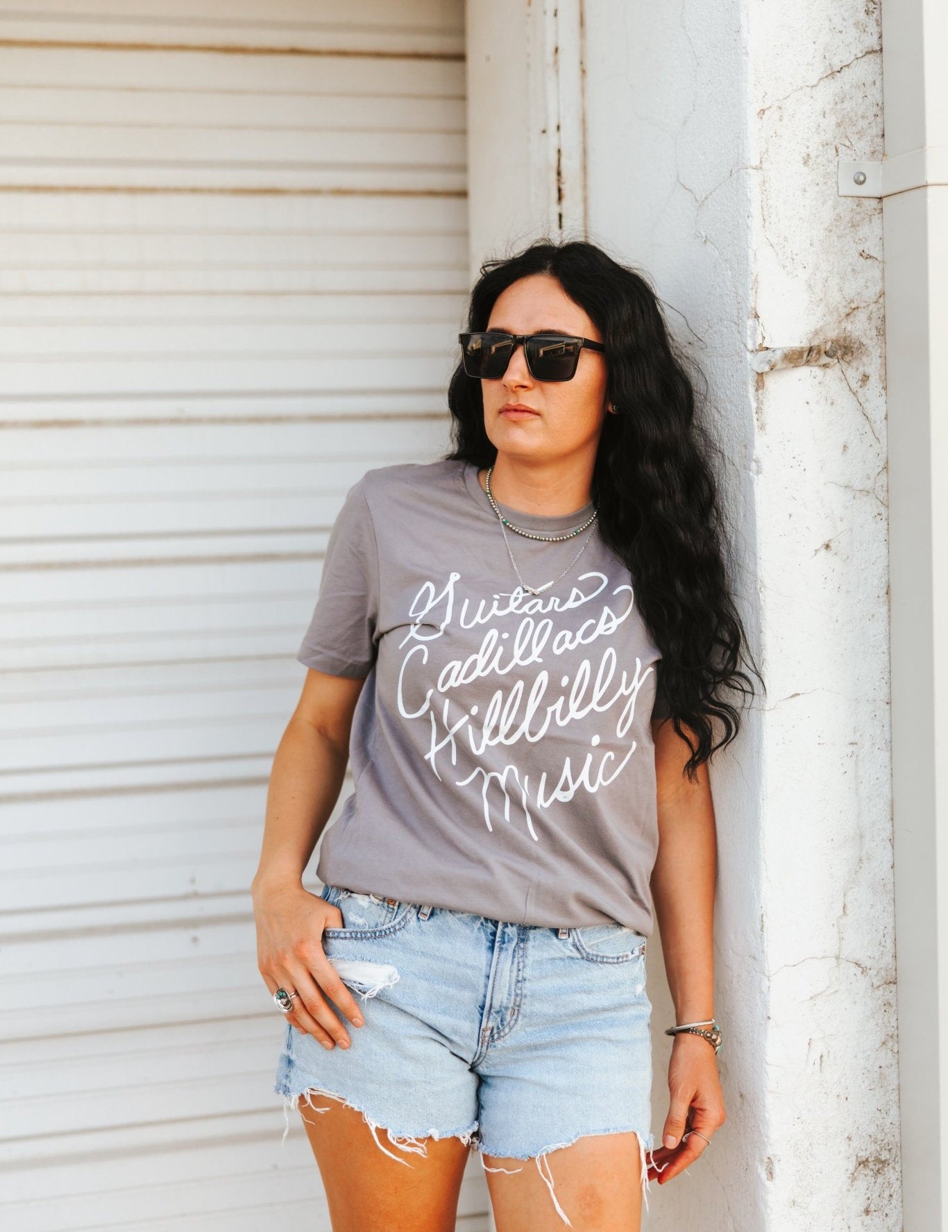 Guitars Cadillacs Graphic TeeS